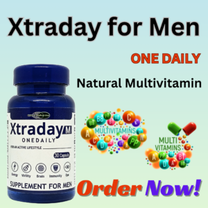 Xtraday for men Daily Natural Multivitamin