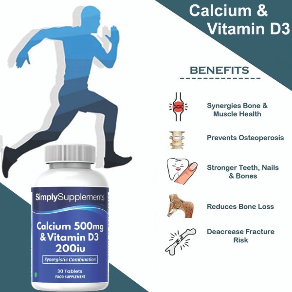 Calcium 500mg & Vitamin D3 200iu